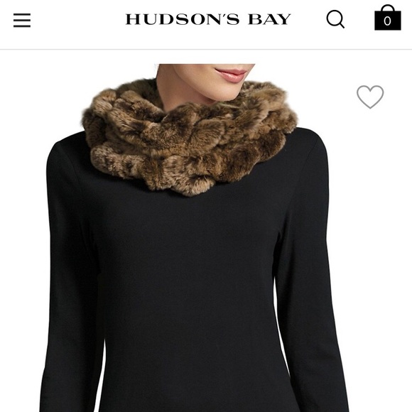 Rex Rabbit Fur Scarf - Picture 2 of 3